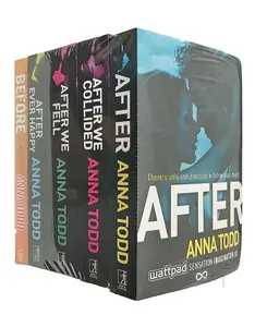 The Complete After Series Collection 5 Books Box Set by Anna Todd (After Ever Happy, After, After We Collided, After We Fell, Before)