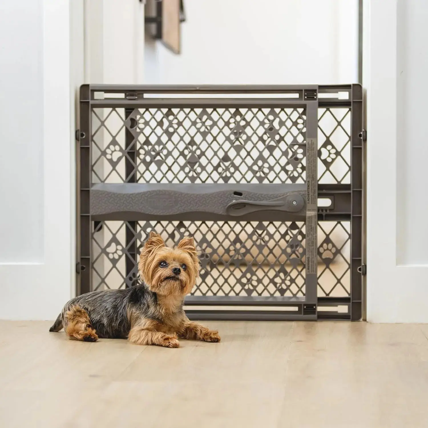 Paws Portable 40" Gate - Pressure Mounted, Fits 26"-40" Wide