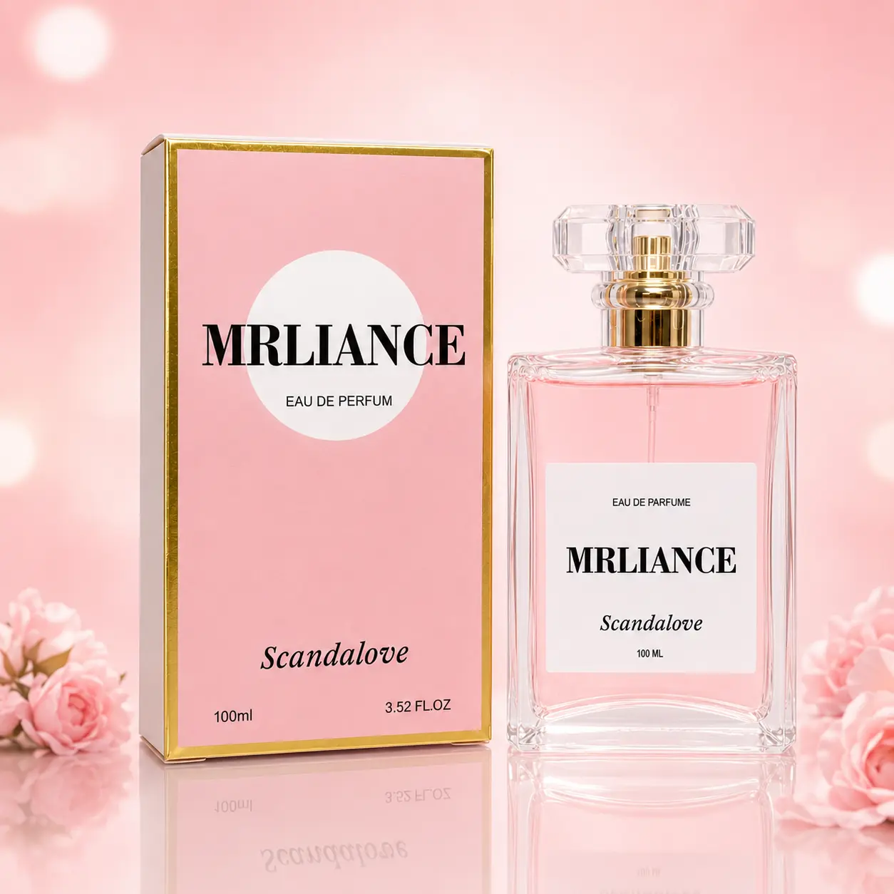 MRLIANCE Scandalove EDP 100ml – Everyday Luxury Perfume for Women, Sweet & Fresh Scent, 3.52 FL.OZ
