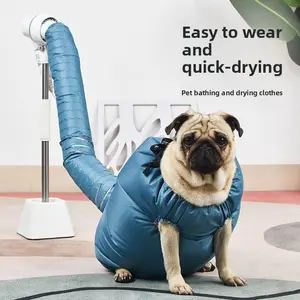 Perfect for Large Breeds, Hair Dryer Compatible, Post-Bath Grooming Dryer Box (Dropshipping) Pet Drying Bag for Dogs & Cats - Fast-Dry After Bath, Works with Hair Dryer, Large Dog Friendly, Pet Grooming Dry Box (Dropshipping Available)