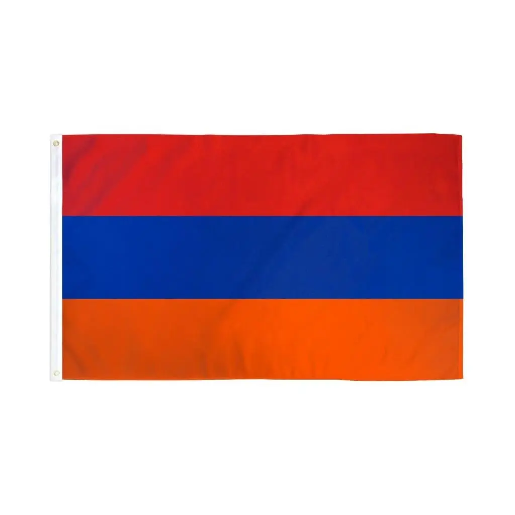 Armenia Flag Banner - 2x3ft Dye-Subbed Printed Polyester Flag, Print-Infused Home & Festive Party Decoration for Wall Displays, Backdrops