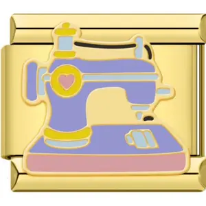Purple Sewing Machine Charm