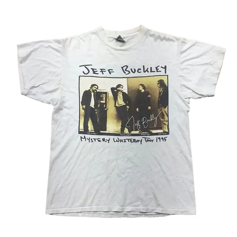 Jeff Buckley Mystery White Boy Tour 1995 Music Tour Unisex T-Shirt Crewneck Classic