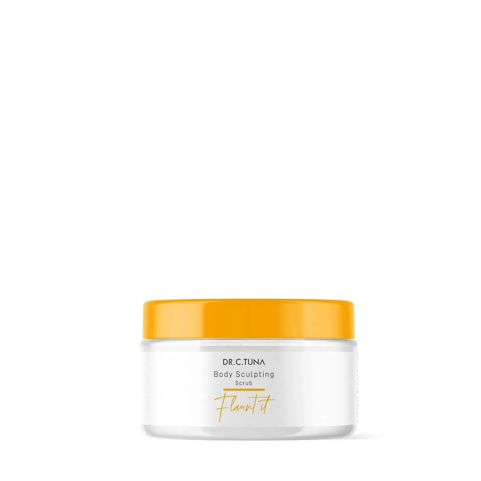 FARMASI Dr. C. Tuna Flaunt It Premium Body Scrub - Cosmetic Body Care Skin Exfoliator, Thyme Extract Exfoliating Cleanser for Firming & Smoothing, All Skin Types, 200ml (6.7oz), Smooths Skin
