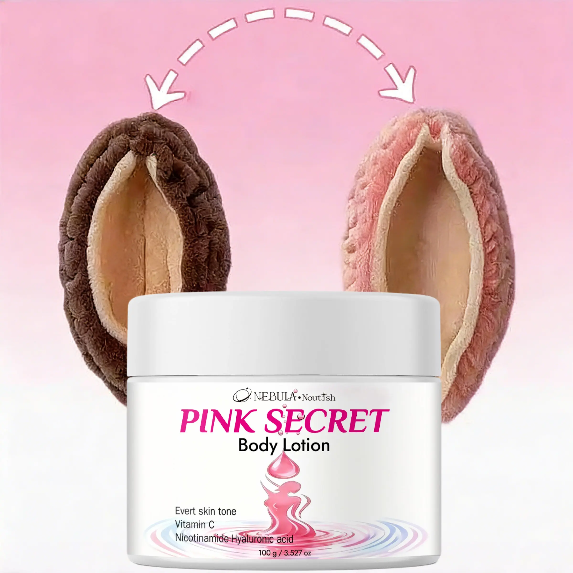 High-End Girl Fragrance Secret Body Lotion 100g, Deep Moisturizing Hydrating Soothing Dry Skin, Long-Lasting Scented Body Cream Moisturizer Body Care Moisture