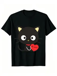 Chococat Will You Be My Valentine Unisex T Shirt for Men Women Girls Kids Tee Graphic Printed Tees Cool Graphic Tee