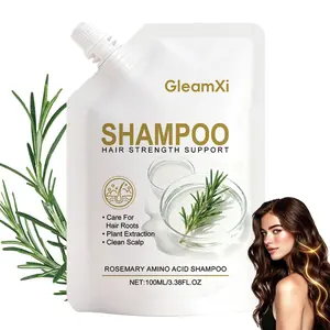 Rosemary Volumizing Shampoo, Amino Acid Strengthening Hair Shampoo for Root Care, Herbal Extract Scalp Cleansing Shampoo for Thinning & Weak Hair, 3.38 fl oz