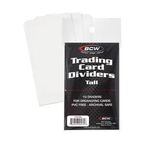 BCW Tall Trading Card Dividers
