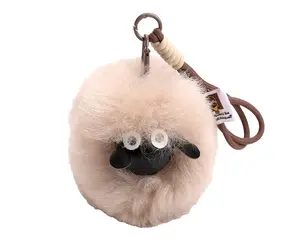 Versatile Plush Doll Backpack Accessory Bag Charm Keychain