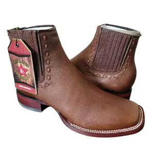 Women's Short Rodeo Boot Walnut Los Altos
