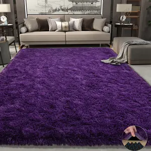 Solid Color Rug, Shag Area Rugs for Bedroom Living Room Ultra Soft Fluffy Area Rugs for Dorm, Indoor Carpet Nursery Rugs for Kids Room Home Decor, Perfect Indoor Decor for Boys and Girls, Upgrade Non-Slip, Home Decor Aesthetic, Summer wins