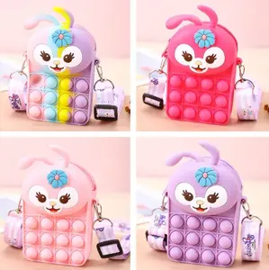 Bunny Fidget Crossbody Bag Bubble Pop Toy