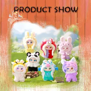 CN   KIMMON – Mimeng’s Meadow Dream Series Mystery Boxes Bag Pendant Bunny Plush Dolls Soft Collectibles