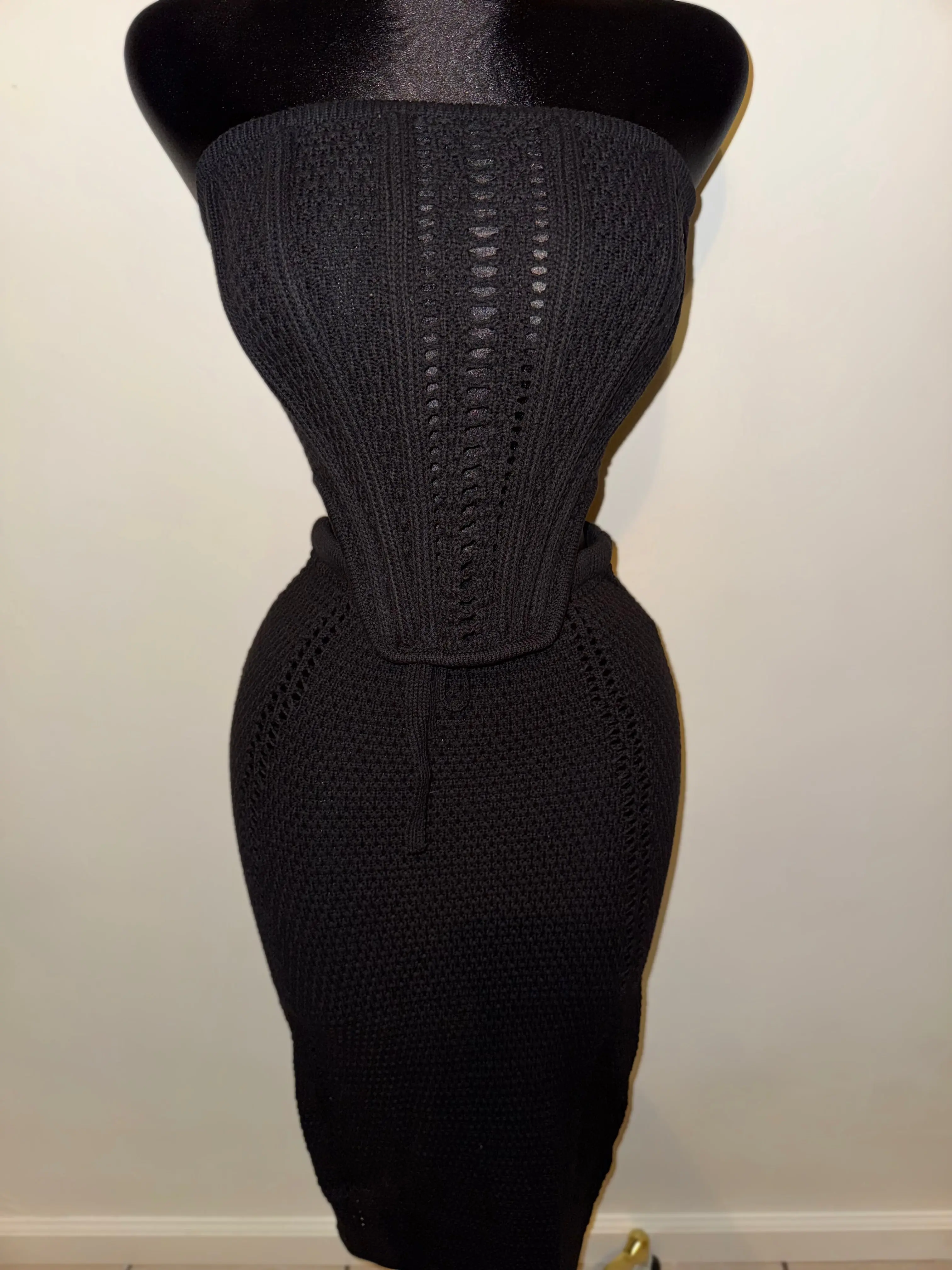 naked wardrobe black dress Baby Mama Naked Wardrobe Bodycon Dress Black sz XS main image 1