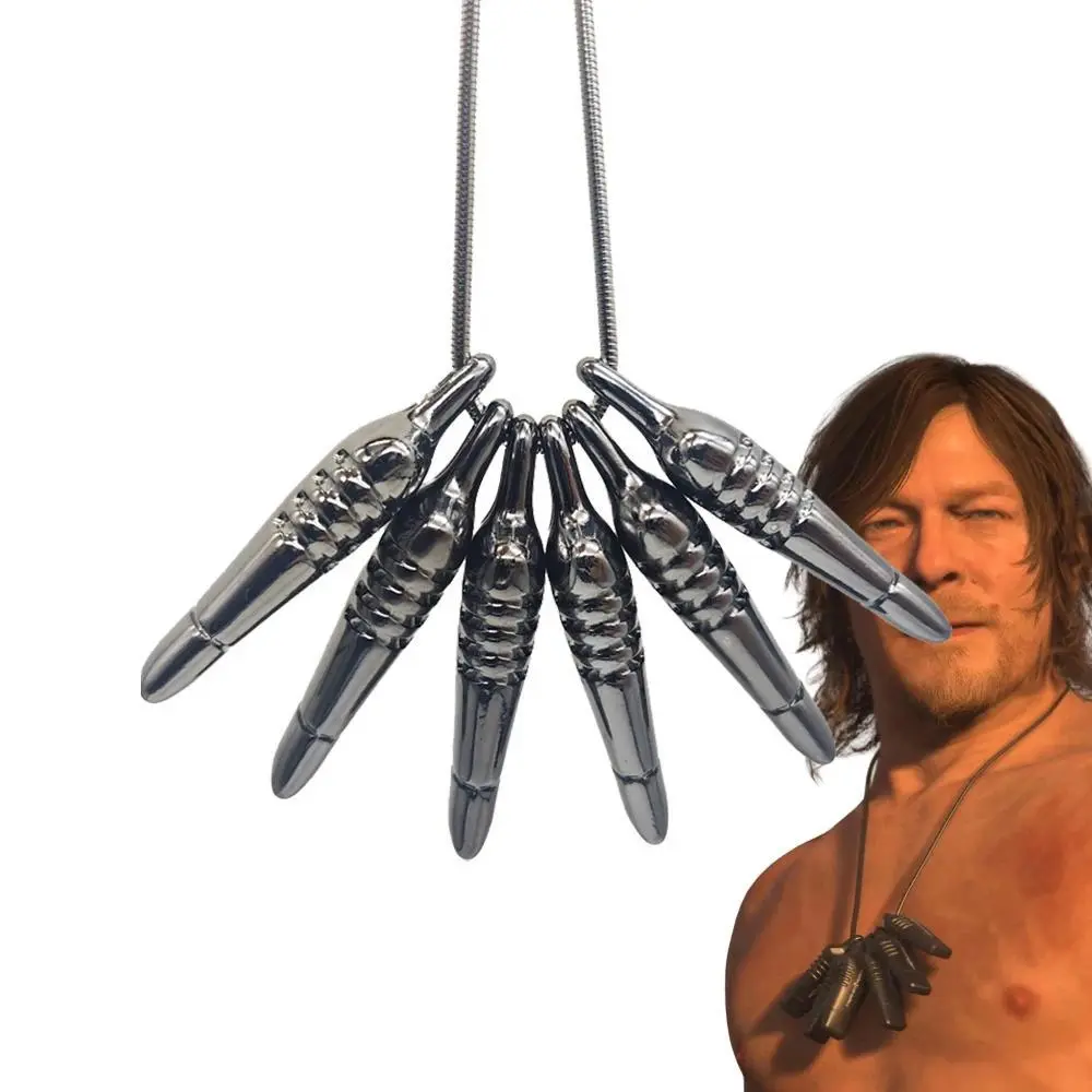 Game Death Stranding 2 Cosplay Formula Necklace Black Alloy Metal Chain Adult Unisex Party Props