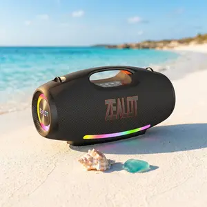 330W Maximum power Bluetooth Speaker WaterproofOutdoor Portable Boombox Stereo Bass Subwoofer48000mAh Battery for 60H Playtime Support TF Card USBWireless 3.5mm AUX for Home Car Party Beach - AudioConnection Smartphone