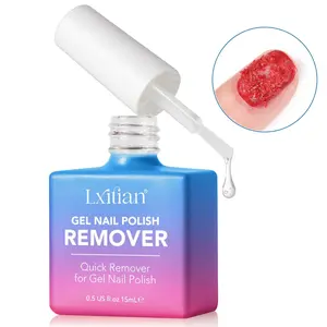 Lxitian 3-Minute Nail Polish Remover Gel: Removes nail polish in 3–5 minutes. Suitable for all types of nail polish removal. Women’s nail polish remover, nail polish remover liquid, nail polish remover gel.