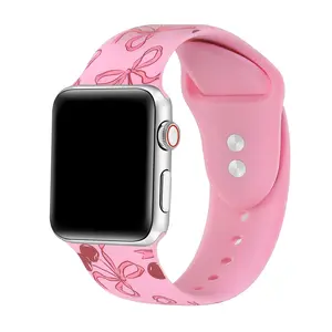 Cherry Coquette Silicone Band for Apple Watch Cherry Coquette Silicone Band for Apple Watch
