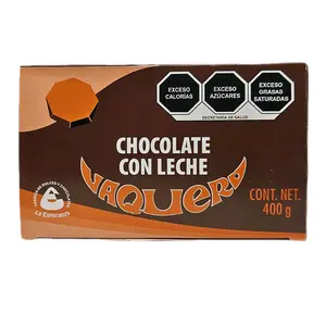 Vaquero Milk Chocolate 400g - Smooth & Creamy Classic Flavor for Snacking or Sharing - Perfect for Any Occasion