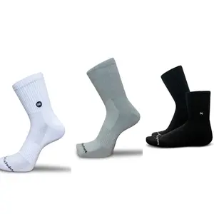 Miles 52Eighty 3 Pack Cotton Polyester Spandex Men's Socks for Comfort and Style Versatile Fit for Everyday Wear