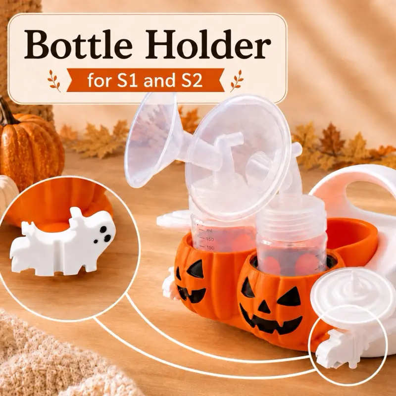 Bottle Holder and Organizer for Spectra S1 and S2 Breast Pumps - Provides a Great Way for Pumping Mamas to Simplify Their Pumping Journey and Reduces the Risk of Spilled Milk - Keep Your Pumping Space Organized