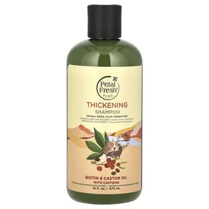 Petal Fresh Pure, Thickening Shampoo, Biotin & Castor Oil With Caffeine, 16 fl oz (475 ml)