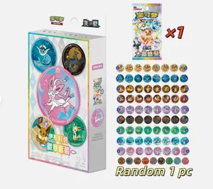 Pokémon Terastal Grand Gathering CSV9.5C Eeveelution Badge Set Box Chinese US