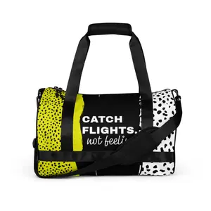 Catch Flights Not Feelings - Animal Print