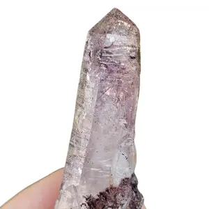 Shangaan Harlequin Phantom Amethyst Point – High Vibration Chiredzi Amethyst, Sacred Feminine Energy Crystal – 21.5g, 2.5