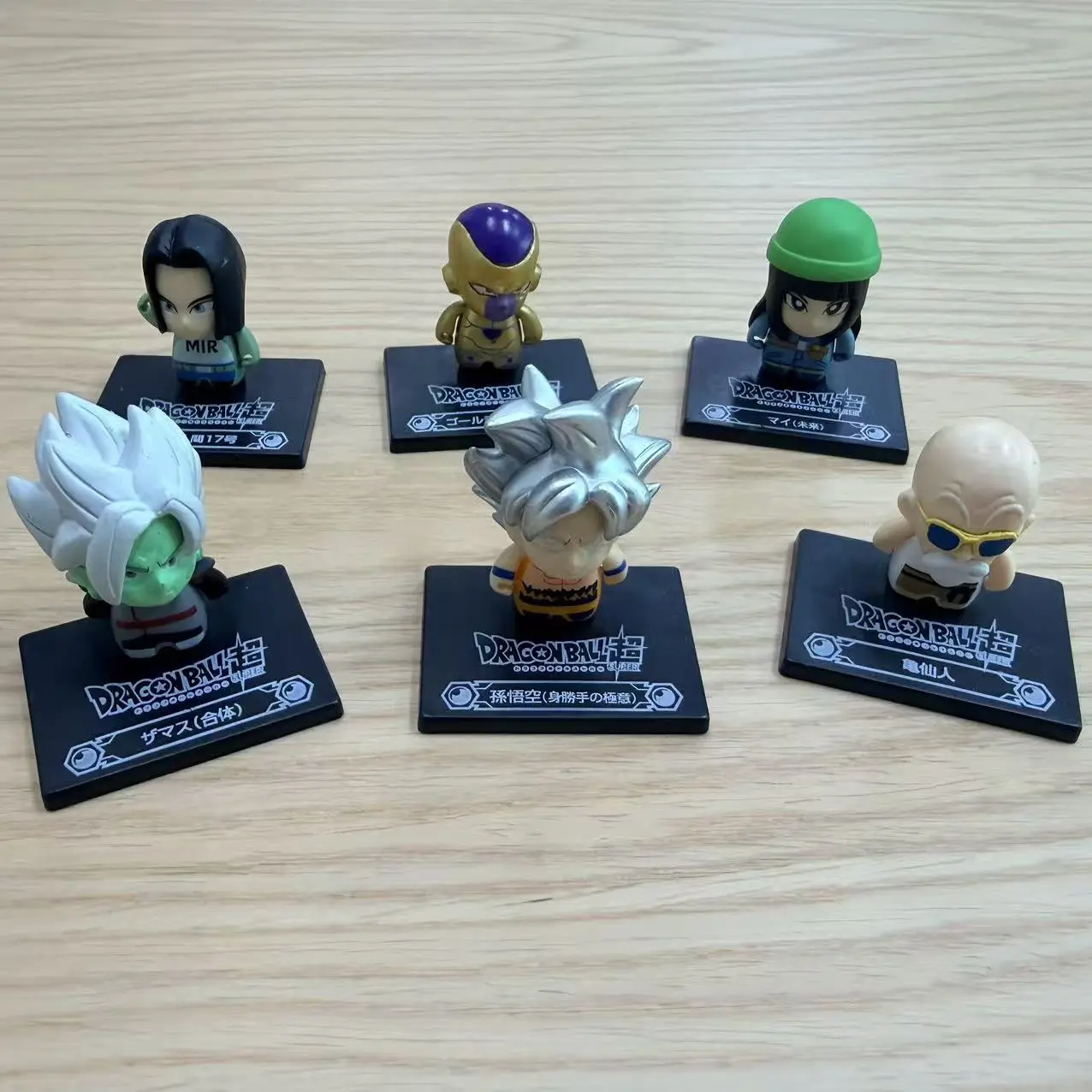 Dragon Ball Super Collectible Figures Set of 6 - Officially Licensed Anime Merchandise for Fans