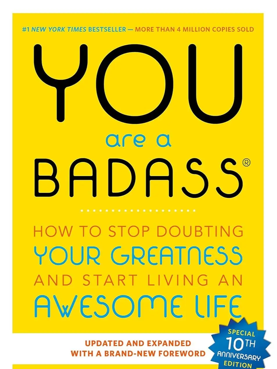 You Are a Badass: How to Stop Doubting Your Greatness and Start Living an Awesome Life Book Daily Guided Journal Workbook