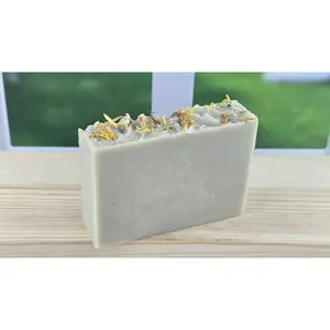 Lemon Essential Oil - Goat Milk/Tallow & Bentonite Clay Cold Process Soap