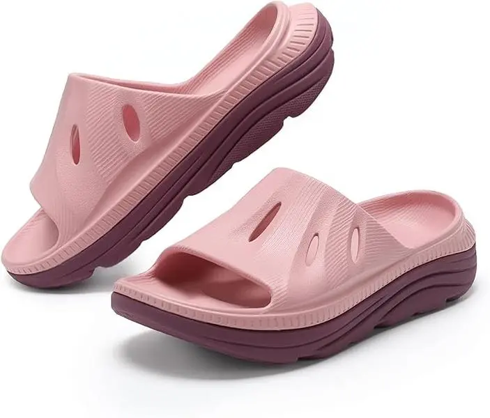 Womens Recovery Sandals Mens Comfortable Athletic Slides  display picture 2