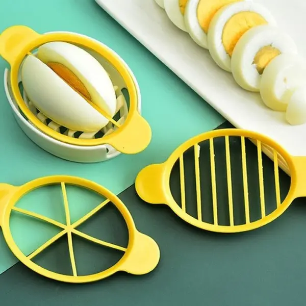3-in-1 Household Egg Tool - Multi-purpose Slicer for Preserved Eggs & Separator for Kitchen Utensils & Gadgets
