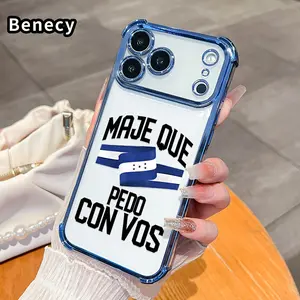 Honduras Spirit Call Pattern Phone Case Suitable for iPhone 17 Pro Max 16 15 Plus Air 14 13 12 11 E Four Corner Air Cushion Anti Drop Transparent Full Coverage Cover