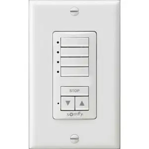 RTS Wirefree Decoflex Wireless Wall Switch (4 Channel) White #1811074