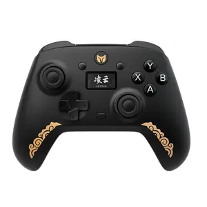 BIGBIG WON AETHER Bluetooth Wireless Hall Effect Controller with Smart Display for Switch, PC, Android and iOS - Black