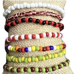 7 Orisha Bracelets/ Anklets for  Protection.