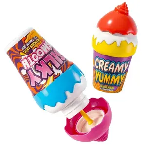 2026 Summer Essentials: No-Leak Ice Cream Bubble Wand | Portable Refillable Bubble Bottle for Beach & Park - Spill-Proof Fun for Toddlers
