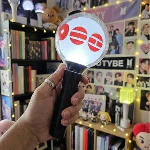 Purple Fandom Light Stick Decal Set - K-Pop Concert Decor, 2026 Comeback Preparation Skin, Red Tape Style Vinyl, Arirang Freebies