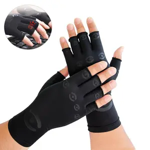 Fingerless Outdoor Gloves for Men and Women, Breathable, Knuckle Protection, Relieves Carpal Tunnel Aches, Suitable for Work, Cycling, Sports & Outdoor Activities