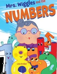USED-Mrs. Wiggles and the Numbers: Read Aloud Counting Picture Book by Konkol, Lisa (Hardcover)