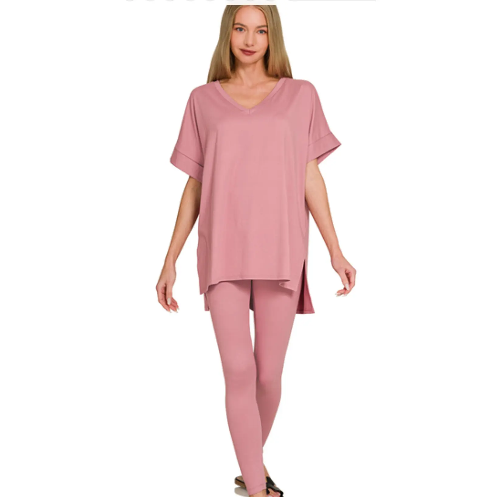 LT ROSE v-neck