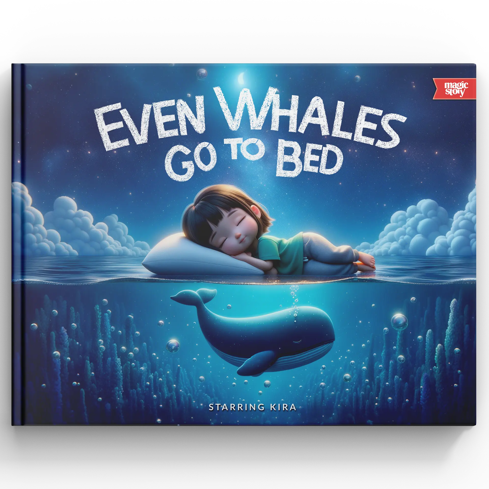 Even Whales Go To Bed - A Magic Story Children's Book About Learning New Concepts