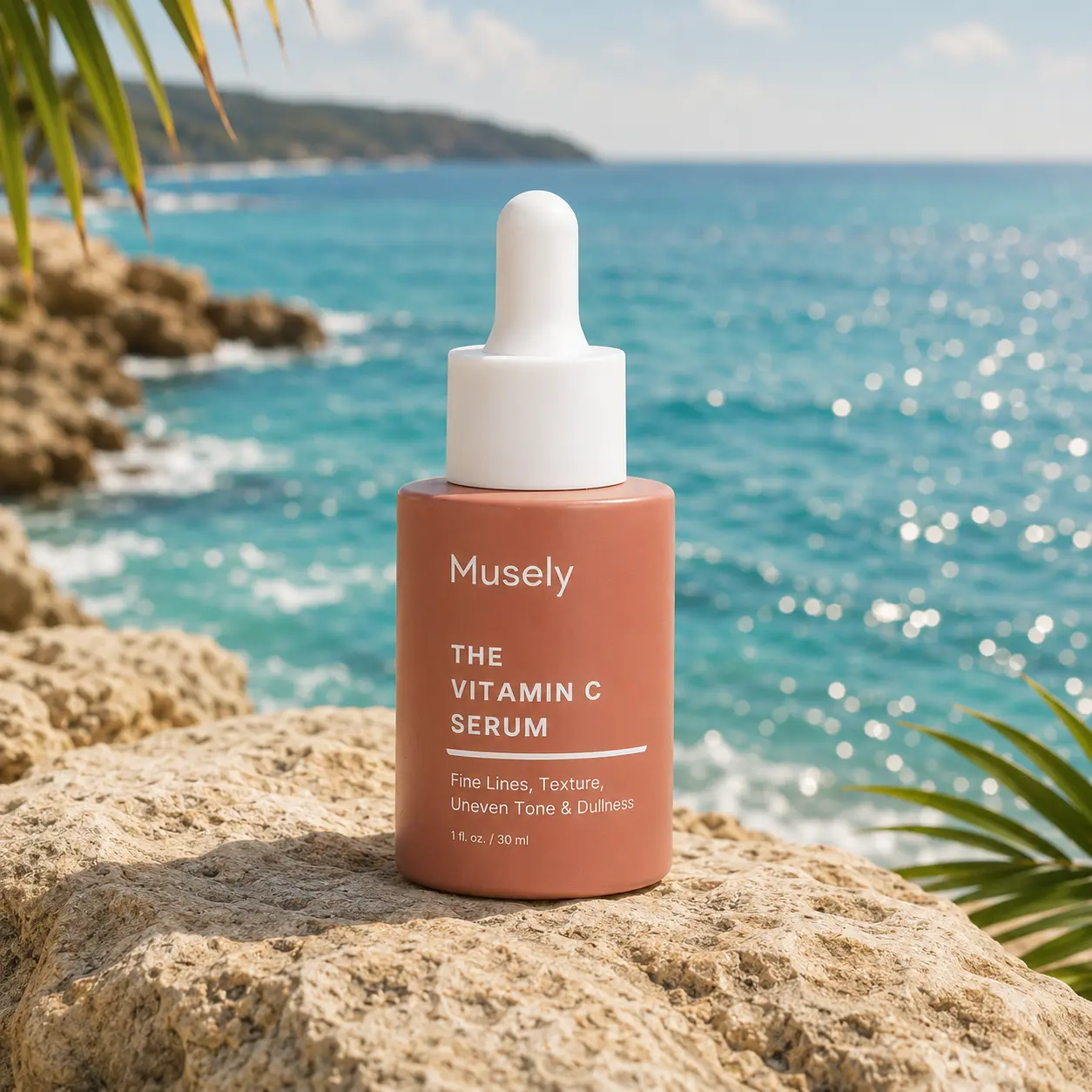 NEW Musely Vitamin C Serum, Skin Repair Treatment for Brightening & Anti-Aging (Beauty & Personal Care Essential)