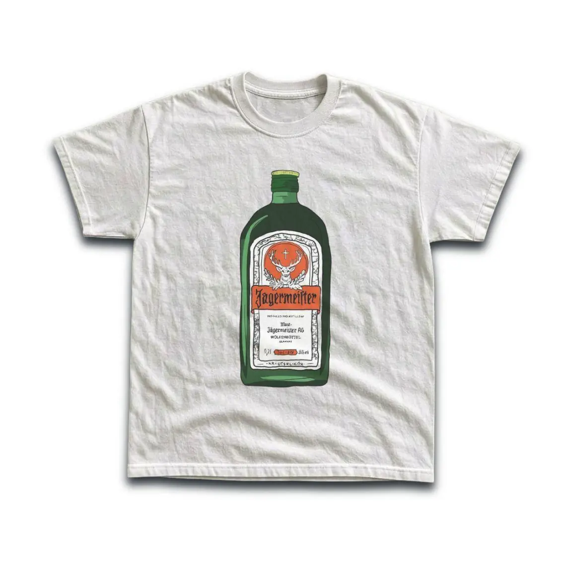 Gildan Men's and Women's T-shirt, Jagermeister Graphic Tee, Gifts Shirt, Unisex Vintage Graphic Tees Gothic Grunge Y2k Emo Scene Amity Affliction Style Clothes Men Women Streetwear 577486998115750768