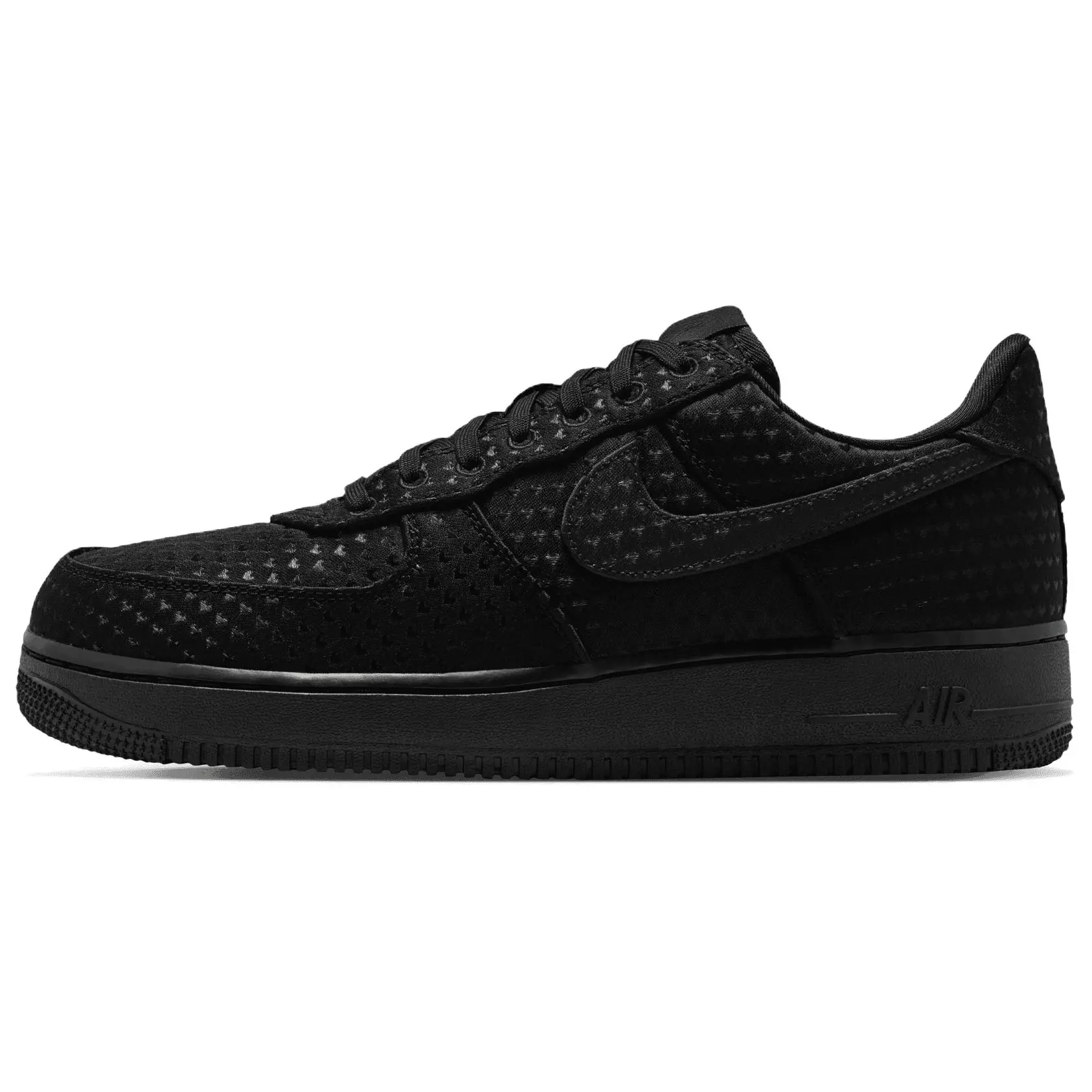 Nike Air Force 1 Low 'Valentine's Day Triple Black' 2026 Sneaker, Men's/Women's Sports Shoes, Daily Street Shoes, Sporty Casual Shoes