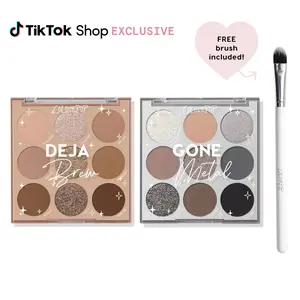 ColourPop 9-Pan Shadow Palette Duos + Free Brush - Exclusive Set ColourPop 9-Pan Shadow Palette Duos + Free Brush - Exclusive Set