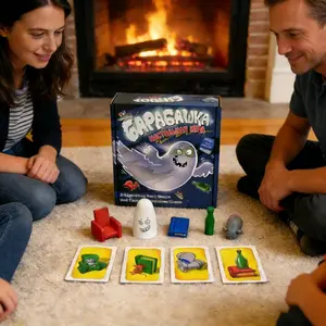 Ghost Hide and Seek Card Game for Adults, Fun Multiplayer Tabletop Game for Parties, Unique Ghostly Theme, Interactive Group Play Essential, Party Cards Game
