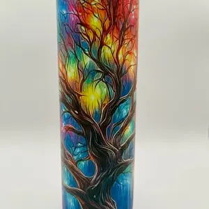20 oz Tree Glow in the dark tumbler Drinkware
